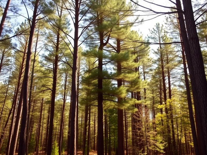 Pine forest land in Tuscaloosa County