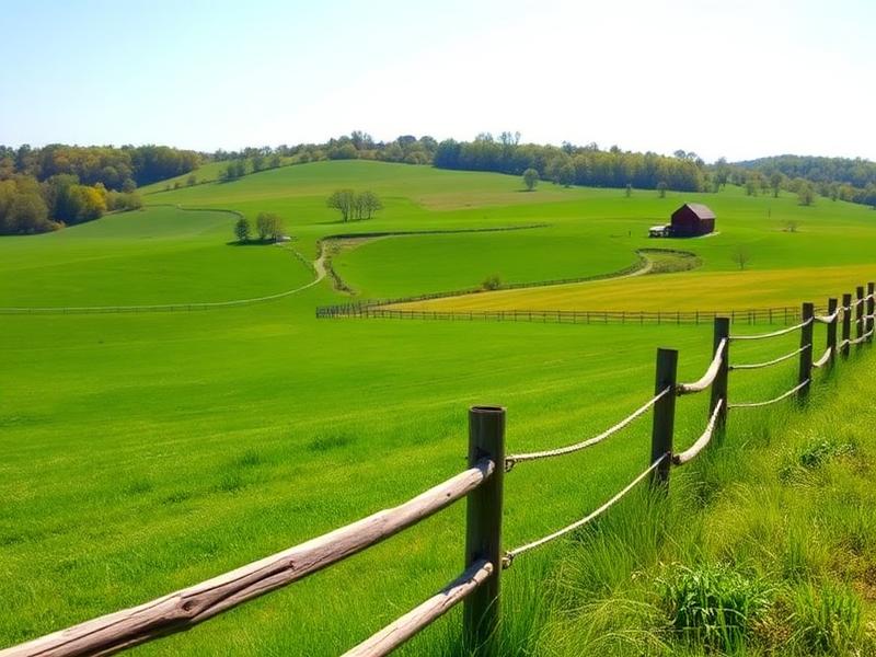 Kentucky farmland in Warren County
