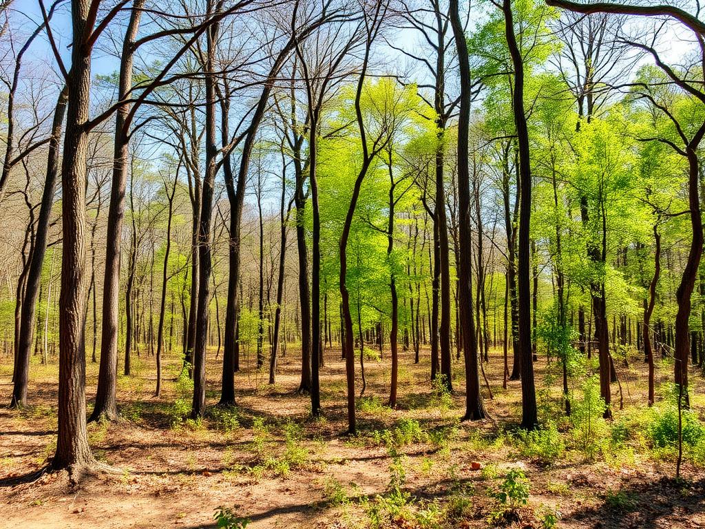 Wooded land in White County Arkansas