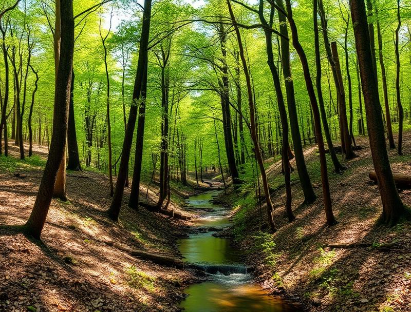 Wooded land in Wilson County