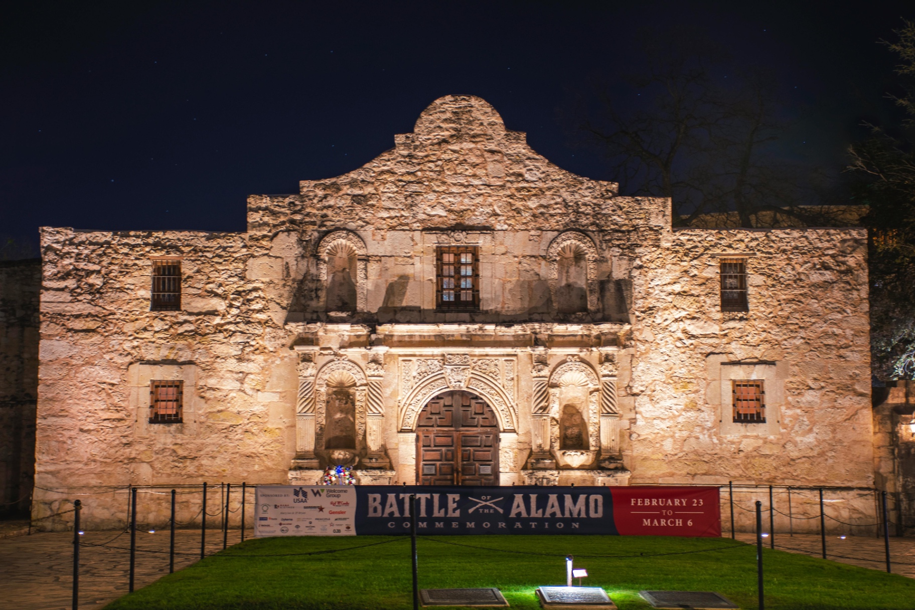 The Alamo historic landmark near Windcrest Texas
