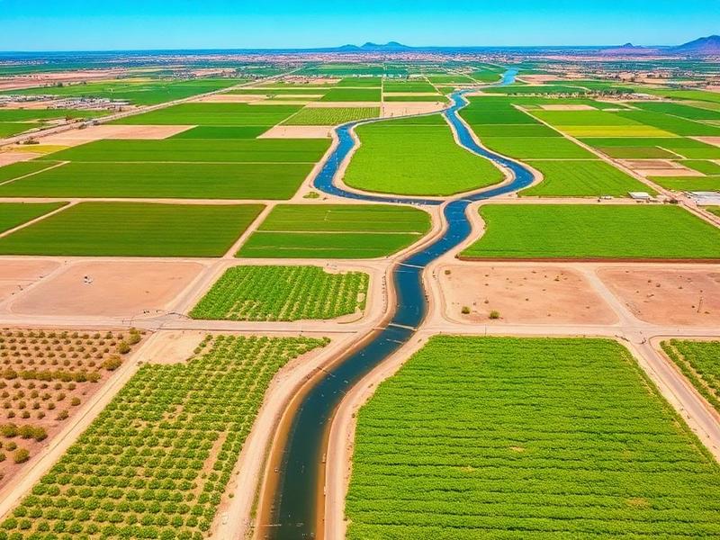 Irrigated agricultural land for sale in Yuma County Arizona